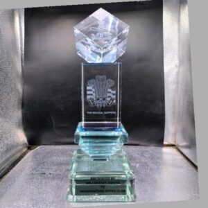 Corporate Crystal Cube Awards & Trophies