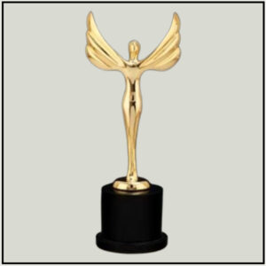 Wings Brass Award Trophy