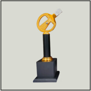Medium Badminton Trophy