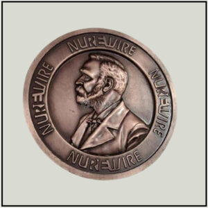 Brass Etching medallion