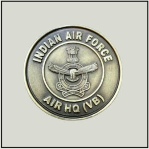 Brass Unisex Indian Air Force Medallion