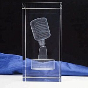 3D Glass Microphone