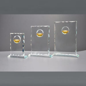 Rectangular Glass Award