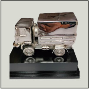 Army Truck Miniature Metal Trophy