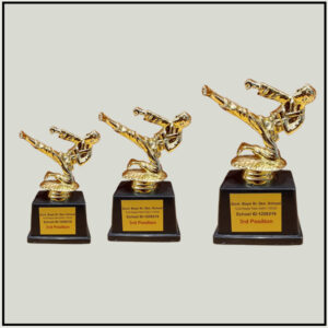 Karate Trophy Gold