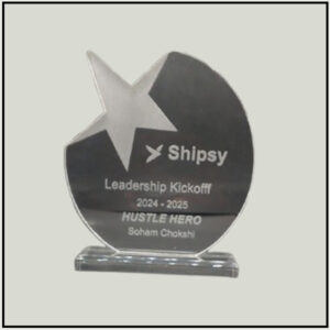 Acrylic with Star Award