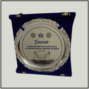 Souvenir Round Plate