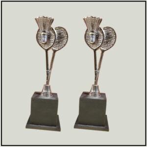 Badminton Tournament Award Sports Trophy
